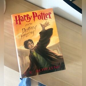 First Edition 2007 Harry Potter and the Deathly Hallows Hardcover Book